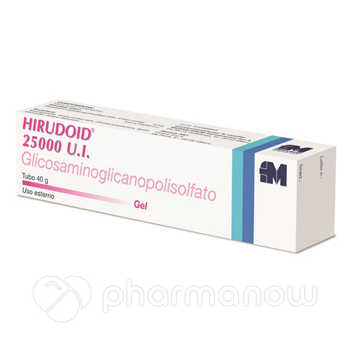 HIRUDOID 25000UI*GEL 40G