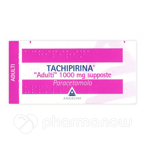 TACHIPIRINA*AD 10SUPP 1000MG