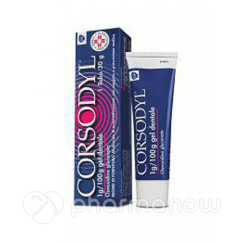 CORSODYL*GEL DENT 30G 1G/100G
