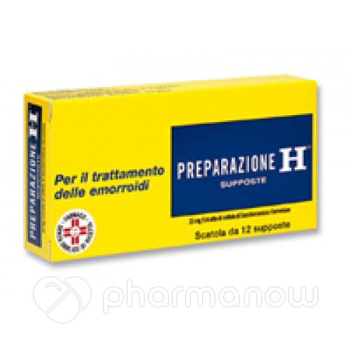 PREPARAZIONE H*12SUPP 23MG