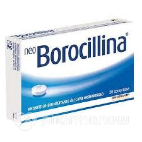 NEOBOROCILLINA*20PAST 1,2+20MG