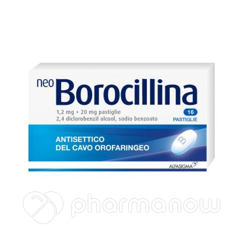 NEOBOROCILLINA*16PAST 1,2+20MG