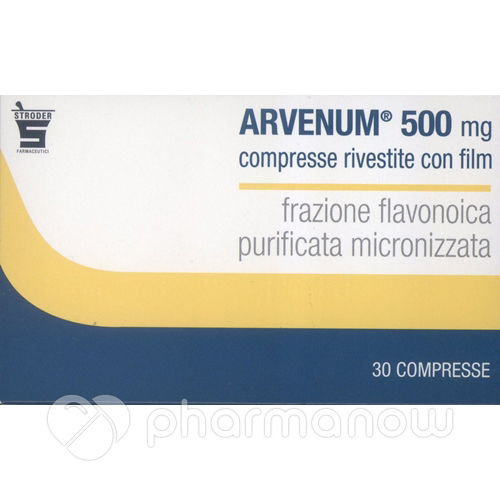 ARVENUM 500*30CPR RIV 500MG