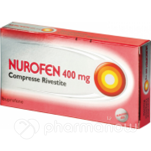 NUROFEN*12CPR RIV 400MG PVC/AL