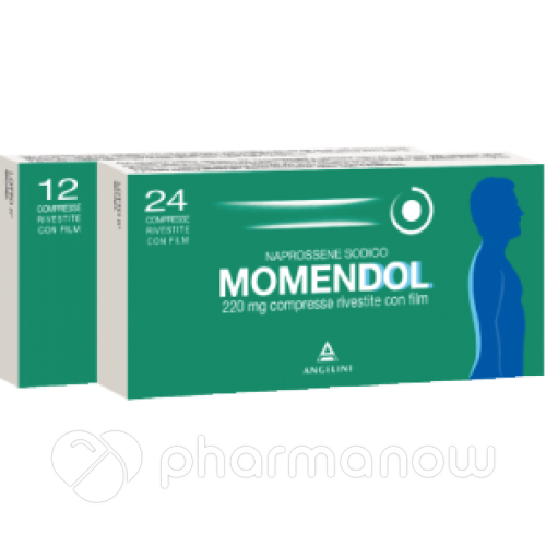 MOMENDOL*24CPR RIV 220MG
