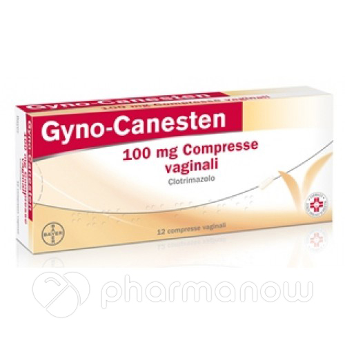 GYNOCANESTEN*12CPR VAG 100MG