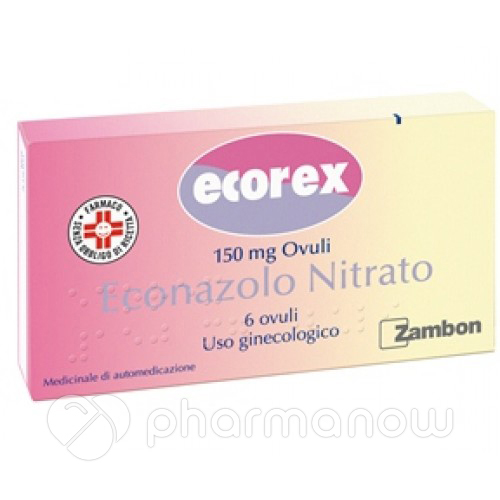 ECOREX*6 OVULI VAGINALI 150MG