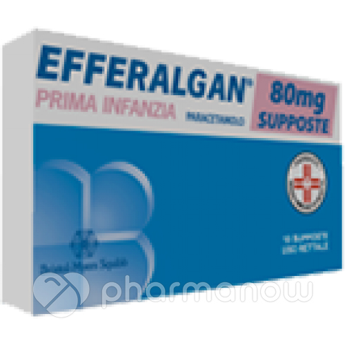 EFFERALGAN*10SUPP 80MG