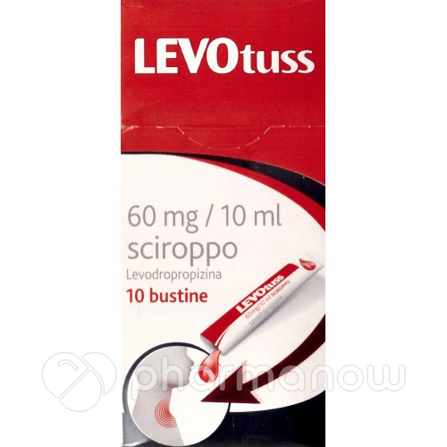 LEVOTUSS*SCIR 10BUST 60MG/10ML
