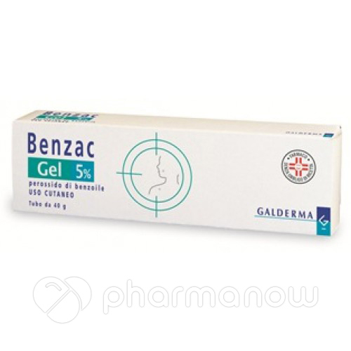 BENZAC*GEL 40G 5%