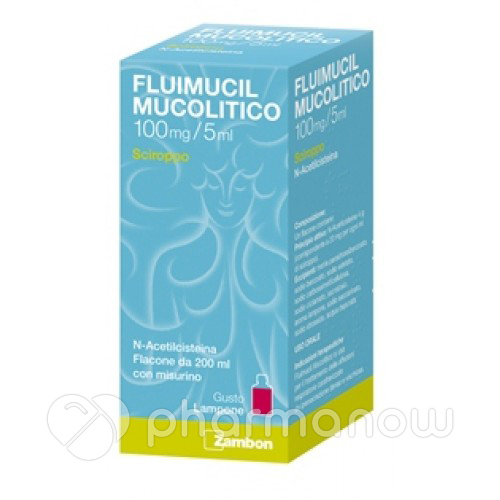 FLUIMUCIL MUCOL*SCIR 100MG/5ML