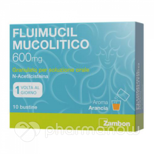 FLUIMUCIL MUCOL*OS 10BUST600MG