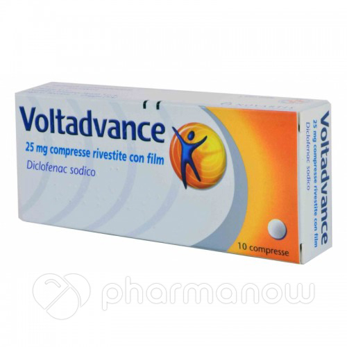 VOLTADVANCE*10CPR RIV 25MG