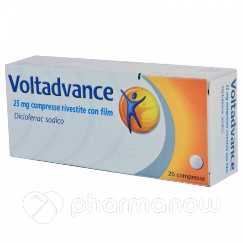 VOLTADVANCE*20CPR RIV 25MG