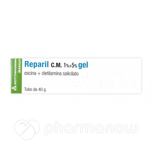 REPARIL GEL CM*40G 1%+5%