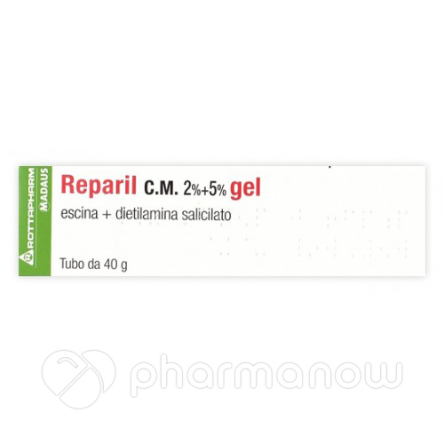 REPARIL*GEL 40G 2%+5%