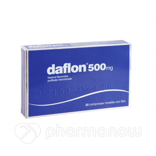 DAFLON*30CPR RIV 500MG