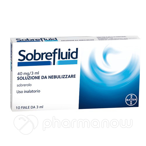 SOBREFLUID*NEBUL 10F 40MG 3ML