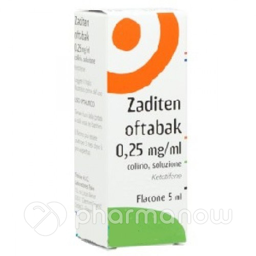 ZADITEN OFTABAK*COLL FL 5ML