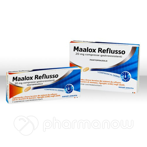 MAALOX REFLUSSO*7CPR 20MG