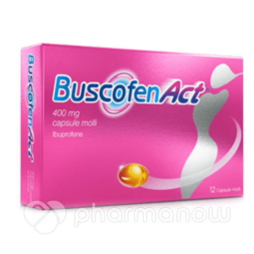BUSCOFENACT*12CPS 400MG