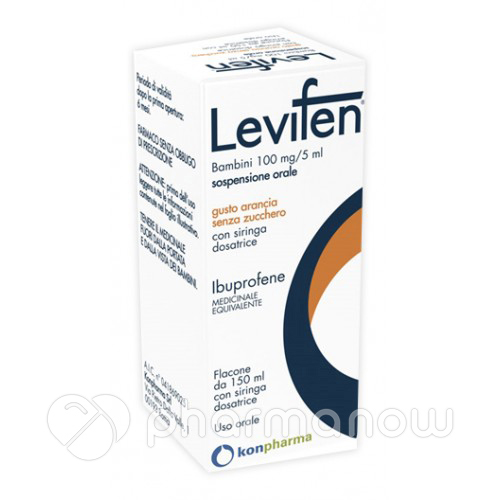 LEVIFEN*OS 150ML 100MG/5ML ARA
