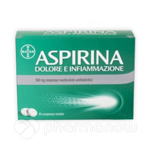 ASPIRINA DOLORE INF*8CPR 500MG