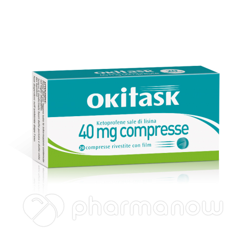 OKITASK*20CPR RIV 40MG