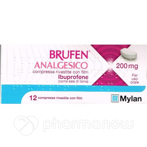 BRUFEN ANALGES*12CPR RIV 200MG