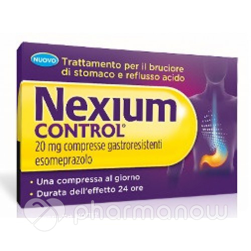 NEXIUM CONTROL*14CPR GASTR20MG