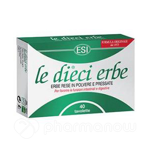 LE DIECI ERBE 40TAV BLIST