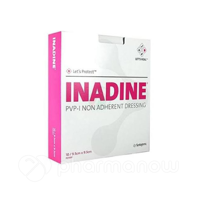 INADINE MEDIC STER 9,5X9,5 10P