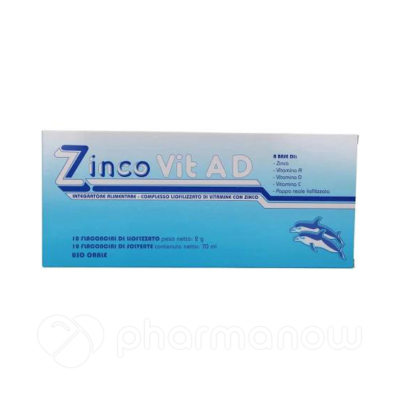 ZINCO VIT AD 10FL+10FL