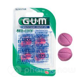 GUM RED-COTE RIV PLACCA 12PAST