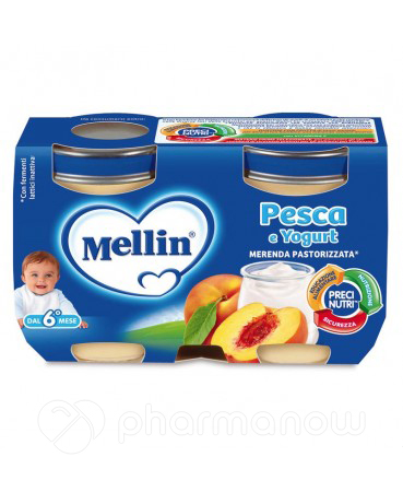 MELLIN MERENDA YOG PESCA2X120G