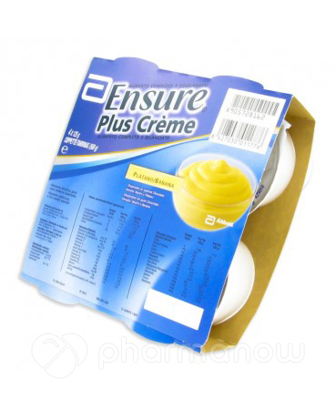 ENSURE PLUS CREME BANANA4X125G