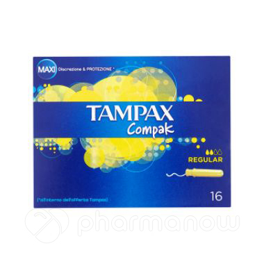 TAMPAX COMPAK REGULAR 16PZ