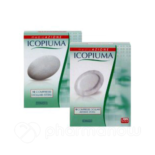 GARZA ICOPIUMA OCUL COT 10PZ