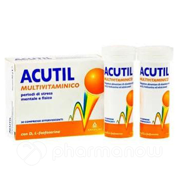 ACUTIL MULTIVIT 20CPR EFFERV