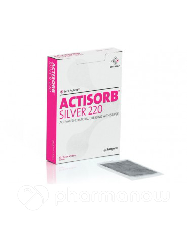 ACTISORB SILV 220 6,5X9,5 10PZ