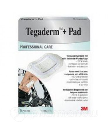 TEGADERM CER+PAD 5X7CM 5PZ