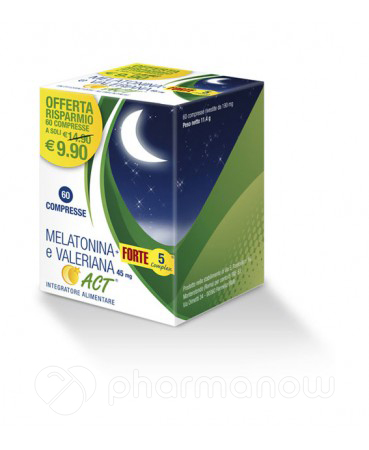 MELATONINA ACT1MG+VALER 5FT 60