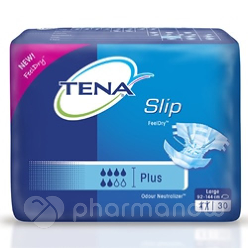 TENA SLIP PLUS PANN L 30PZ