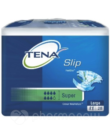 TENA SLIP SUPER PANN L 28PZ