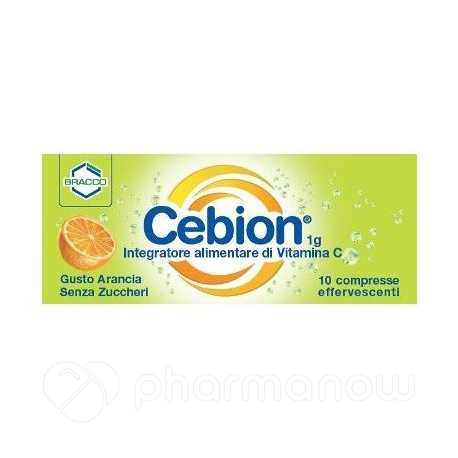 CEBION EFF VIT C S/ZUCCH 10CPR