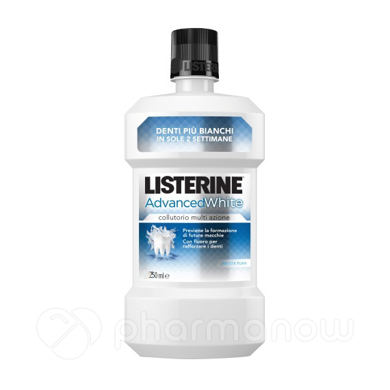 LISTERINE ADVANCE WHITE 250ML