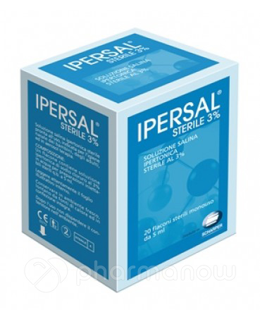 IPERSAL STERILE 3% 20FLAC 5ML