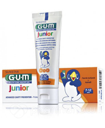 GUM J DENTIF7/12 FLUOR 1000PPM