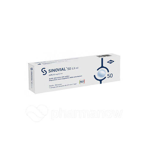 SINOVIAL 50 SIR 2% 2,5ML