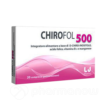 CHIROFOL 500 20CPR GASTRORESIS